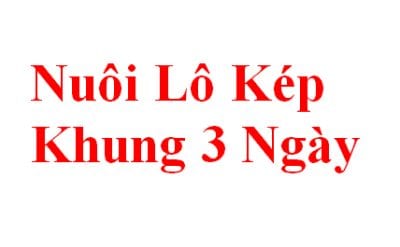 Lô kép nuôi khung 3 ngày siêu chuẩn ăn mỗi ngày